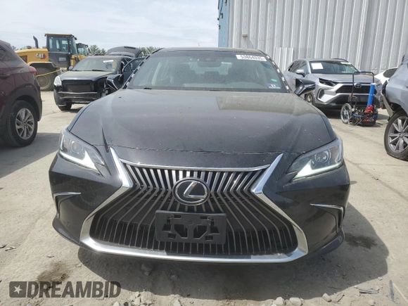 2019 Lexus ES 350 with VIN 58ABZ1B16KU034521, listed as a Copart auction lot 53864035 with 86,790 mi miles and Salvage Title. Bid and sale history available at DreamBid. Image 5.