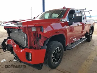 2020 GMC Sierra 2500HD SLT with VIN 1GT49NEY0LF100006, listed as a Copart auction lot 58181025 with 59,476 mi miles and Salvage title. Bid and sale history available at DreamBid. Image 1.