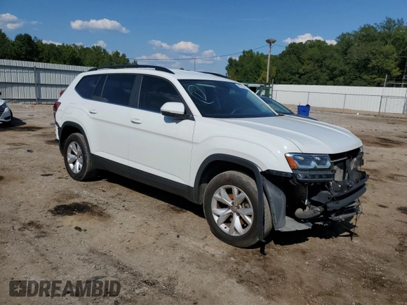 2020 Volkswagen Atlas S z VIN 1V2AP2CA6LC501444, wystawiony jako Copart lot #69373594 z przebiegiem 80 795 mil mil oraz Szkoda całkowita • Salvage title. Historia ofert i sprzedaży dostępna na DreamBid. Obrazek 4.