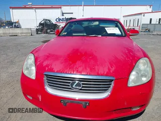 2002 Lexus SC 430 with VIN JTHFN48Y820003808, listed as a IAAI auction lot 41854770 with Not Provided miles and . Bid and sale history available at DreamBid. Image 6.