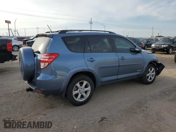 2011 Toyota RAV4 Limited with VIN 2T3DK4DV6BW058430, listed as a Copart auction lot 60070815 with 266,647 mi miles and Clean title. Bid and sale history available at DreamBid. Image 3.