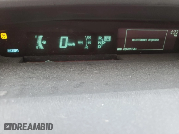 2015 Toyota Prius Four with VIN JTDKN3DU0F0410606, listed as a Copart auction lot 43524725 with 404,914 mi miles and Salvage Title. Bid and sale history available at carsss.com. Image 9.
