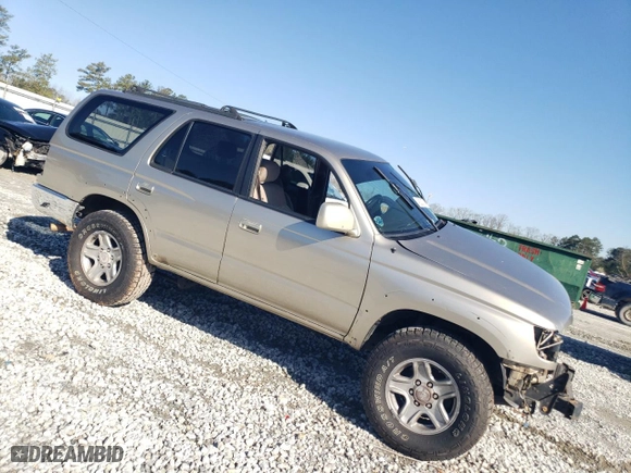 2001 Toyota 4Runner SR5 with VIN JT3GN86R310218038, listed as a Copart auction lot 48827175 with 0 mi miles and Clean Title. Bid and sale history available at carsss.com. Image 4.
