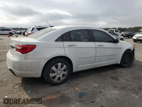 2012 Chrysler 200 LX with VIN 1C3CCBAB9CN273286, listed as a Copart auction lot 79868924 with 293,268 mi miles and Salvage Title. Bid and sale history available at DreamBid. Image 3.