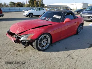 2000 Honda S2000 with VIN JHMAP1141YT005448, listed as a Copart auction lot 45676755 with Not Provided miles and Salvage Title. Bid and sale history available at DreamBid. Image 1.
