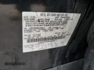 2010 Lincoln MKS with VIN 1LNHL9DR8AG608652, listed as a Copart auction lot 78890844 with 206,010 mi miles and Non Repairable. Bid and sale history available at DreamBid. Image 12.