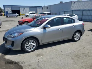 2012 Mazda 3 i Grand Touring with VIN JM1BL1W85C1547332, listed as a Copart auction lot 61956375 with 147,667 mi miles and Salvage title. Bid and sale history available at DreamBid. Image 1.