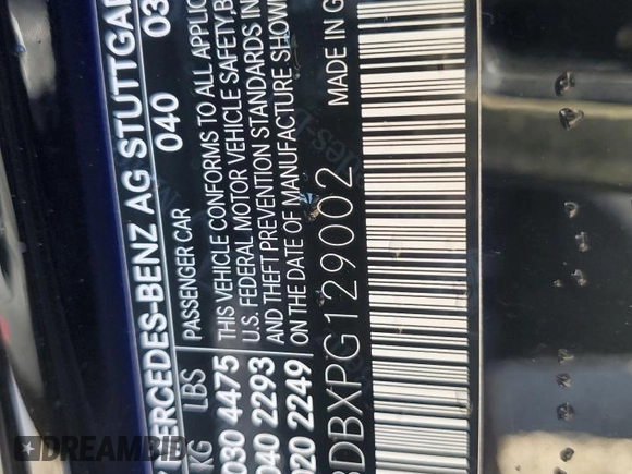 2023 Mercedes-Benz C 300 with VIN W1KWJ8DBXPG129002, listed as a Copart auction lot 84205894 with 13,525 mi miles and Salvage Title. Bid and sale history available at DreamBid. Image 13.