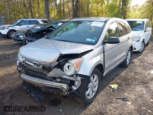 2009 Honda CR-V EX with VIN 5J6RE48509L016219, listed as a IAAI auction lot 42140799 with 155,726 mi miles and . Bid and sale history available at carsss.com. Image 6.