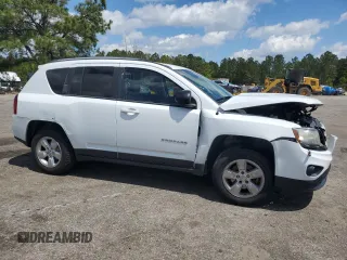 2014 Jeep Compass Sport with VIN 1C4NJCBA5ED844934, listed as a Copart auction lot 52774945 with 148,897 mi miles and Salvage Title. Bid and sale history available at carsss.com. Image 4.