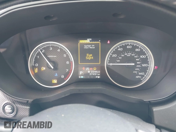 2021 Subaru Forester Premium with VIN JF2SKAFC9MH431021, listed as a IAAI auction lot 42334038 with 37,491 mi miles and . Bid and sale history available at DreamBid. Image 7.