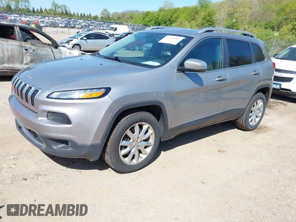 2016 Jeep Cherokee Limited with VIN 1C4PJMDB1GW373585, listed as a IAAI auction lot 42231662 with 187,752 mi miles and . Bid and sale history available at DreamBid. Image 18.