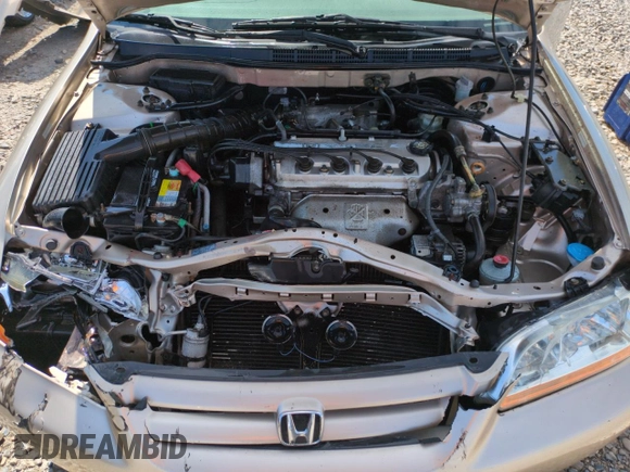 2001 Honda Accord LX z VIN JHMCG554X1C024855, wystawiony jako Copart lot #57649815 z przebiegiem 164 959 mil mil oraz Szkoda całkowita • Salvage title. Historia ofert i sprzedaży dostępna na DreamBid. Obrazek 11.