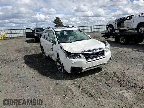 2017 Subaru Forester Premium with VIN JF2SJAEC1HH444310, listed as a Copart auction lot 52198125 with 107,041 mi miles and Salvage Title. Bid and sale history available at DreamBid. Image 12.