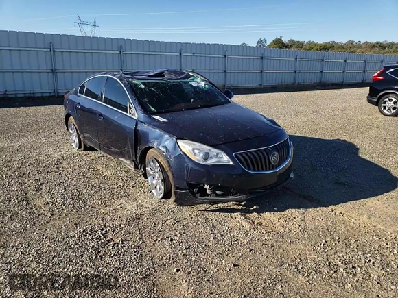 2016 Buick Regal Premium II with VIN 2G4GT5GX9G9138413, listed as a Copart auction lot 71134914 with 109,138 mi miles and Salvage Title. Bid and sale history available at carsss.com. Image 10.