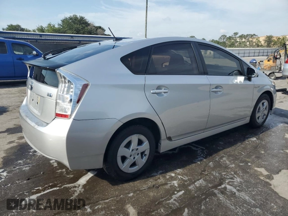 2011 Toyota Prius I with VIN JTDKN3DU1B0271421, listed as a Copart auction lot 54154605 with 204,127 mi miles and Salvage Title. Bid and sale history available at DreamBid. Image 3.