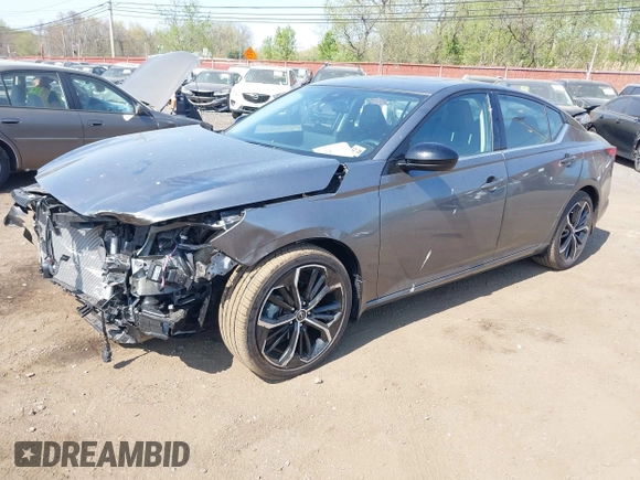 2024 Nissan Altima SR with VIN 1N4BL4CV4RN301228, listed as a IAAI auction lot 42117412 with 5,982 mi miles and . Bid and sale history available at DreamBid. Image 2.