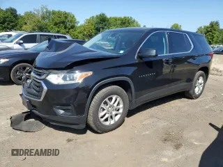 2019 Chevrolet Traverse LS with VIN 1GNEVFKW4KJ184780, listed as a Copart auction lot 68720194 with 95,565 mi miles and Salvage Title. Bid and sale history available at carsss.com. Image 1.