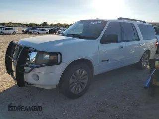 2008 Ford Expedition Max SSV with VIN 1FMFK165X8LA19044, listed as a Copart auction lot 80532224 with 146,368 mi miles and Salvage Title. Bid and sale history available at carsss.com. Image 1.