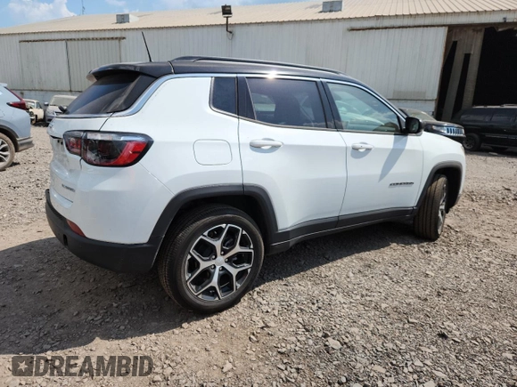 2024 Jeep Compass Limited with VIN 3C4NJDCN0RT174748, listed as a Copart auction lot 61830805 with 6,716 mi miles and Salvage title. Bid and sale history available at DreamBid. Image 3.