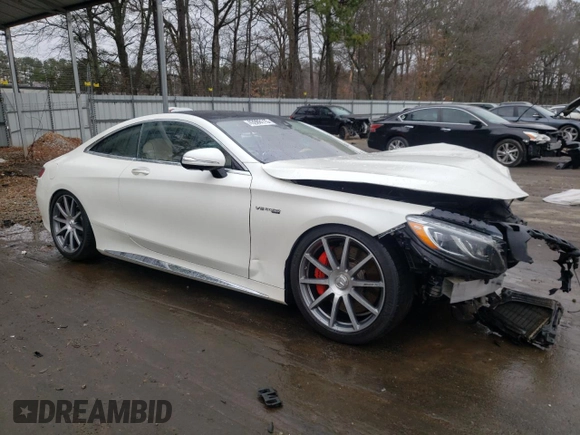 2020 Mercedes-Benz S 63 AMG with VIN WDDXJ8JB2LA041003, listed as a Copart auction lot 43988115 with Not Provided miles and Salvage Title. Bid and sale history available at DreamBid. Image 4.