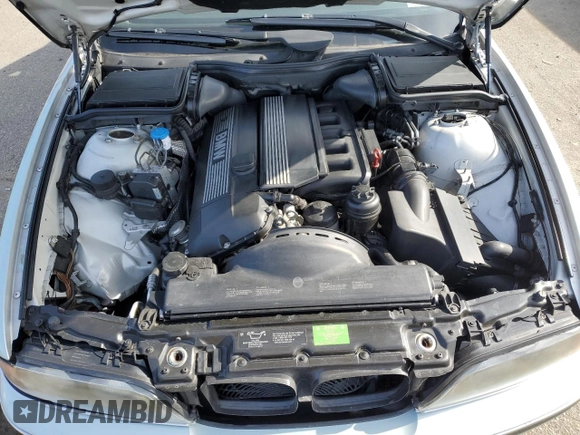 2000 BMW 5 Series 528iA with VIN WBADM6344YGV03599, listed as a Copart auction lot 45281325 with 174,667 mi miles and Salvage Title. Bid and sale history available at carsss.com. Image 11.