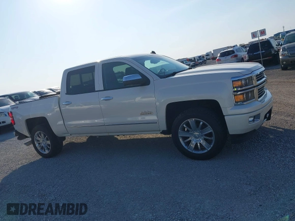 2014 Chevrolet Silverado 1500 High Country with VIN 3GCUKTEC4EG527722, listed as a IAAI auction lot 41978841 with 104,492 mi miles and . Bid and sale history available at DreamBid. Image 13.