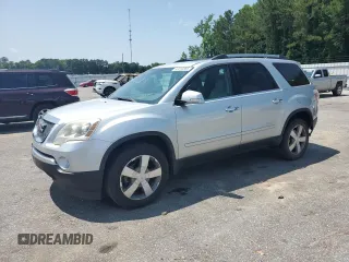 2011 GMC Acadia SLT1 with VIN 1GKKRRED1BJ140140, listed as a Copart auction lot 60018885 with 220,566 mi miles and Salvage title. Bid and sale history available at DreamBid. Image 1.