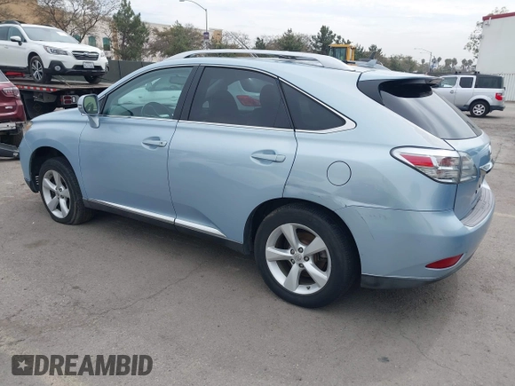 2012 Lexus RX 350 with VIN 2T2ZK1BA7CC072641, listed as a IAAI auction lot 41720339 with 76,115 mi miles and . Bid and sale history available at carsss.com. Image 3.