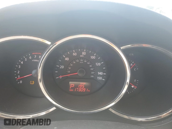2012 Kia Sorento LX with VIN 5XYKTCA6XCG239428, listed as a Copart auction lot 48671735 with 173,091 mi miles and Salvage Title. Bid and sale history available at carsss.com. Image 9.
