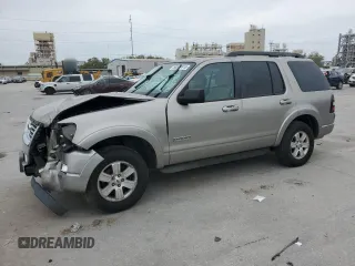 2008 Ford Explorer XLT with VIN 1FMEU63E48UA36536, listed as a Copart auction lot 50557415 with Not Provided miles and Salvage Title. Bid and sale history available at carsss.com. Image 1.