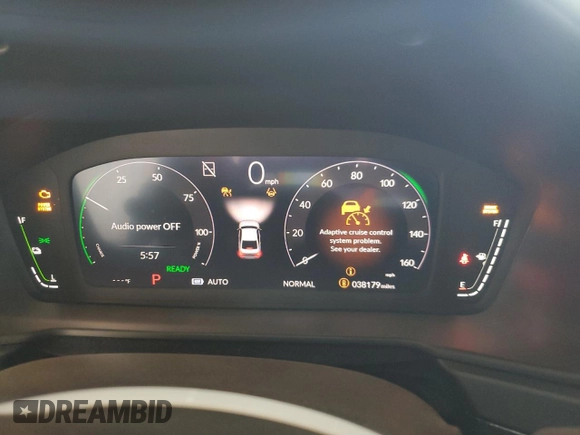 2024 Honda Accord Sport с VIN 1HGCY2F54RA083297, выставлен на аукционе Copart как лот 55308725 с пробегом 38 179 миль миль и Списание • Salvage title. История ставок и продаж доступна на DreamBid. Изображение 9.