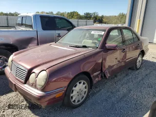 1998 Mercedes-Benz E-Class with VIN WDBJF65F1WA437851, listed as a Copart auction lot 74828054 with 189,748 mi miles and Salvage Title. Bid and sale history available at carsss.com. Image 1.