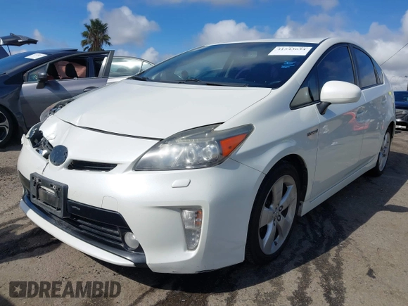 2012 Toyota Prius One with VIN JTDKN3DU1C1549990, listed as a IAAI auction lot 41543634 with 118,496 mi miles and . Bid and sale history available at carsss.com. Image 18.
