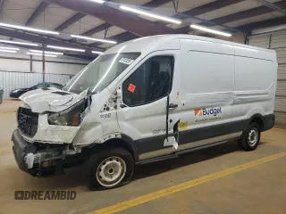 2019 Ford Transit z VIN 1FTYE2CM0KKB50468, wystawiony jako Copart lot #57420265 z przebiegiem Nie podano mil oraz Czysty tytuł • Clean title. Historia ofert i sprzedaży dostępna na DreamBid. Obrazek 1.