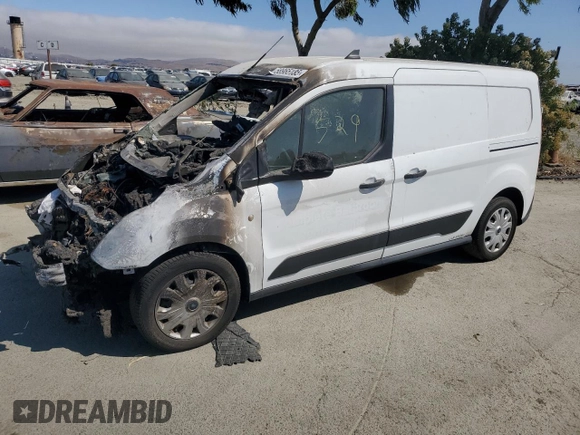 2021 Ford Transit Connect XLT z VIN NM0LS7F21M1505258, wystawiony jako Copart lot #58965135 z przebiegiem Nie podano mil oraz Nie do naprawy • Non repairable. Historia ofert i sprzedaży dostępna na DreamBid. Obrazek 1.