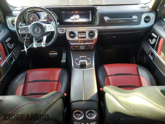 2019 Mercedes-Benz G 63 AMG with VIN WDCYC7HJXKX310242, listed as a Copart auction lot 46267745 with 69,171 mi miles and Salvage title. Bid and sale history available at DreamBid. Image 8.