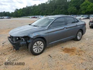 2019 Volkswagen Jetta S with VIN 3VWN57BU7KM243429, listed as a Copart auction lot 53852725 with 99,350 mi miles and Salvage title. Bid and sale history available at DreamBid. Image 1.