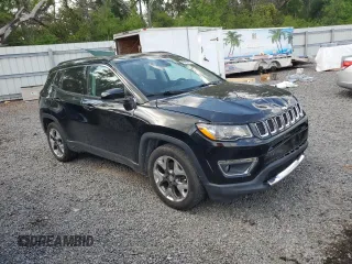 2020 Jeep Compass Limited with VIN 3C4NJCCB3LT152654, listed as a Copart auction lot 49408425 with 108,001 mi miles and Salvage Title. Bid and sale history available at DreamBid. Image 4.