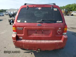 2007 Ford Escape Limited with VIN 1FMYU94147KA97549, listed as a Copart auction lot 55021385 with 231,533 mi miles and Salvage title. Bid and sale history available at DreamBid. Image 6.