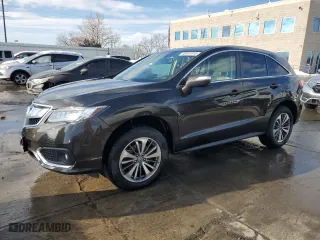 2016 Acura RDX Advance Pkg with VIN 5J8TB4H73GL025484, listed as a Copart auction lot 46091815 with 69,557 mi miles and Salvage Title. Bid and sale history available at carsss.com. Image 1.