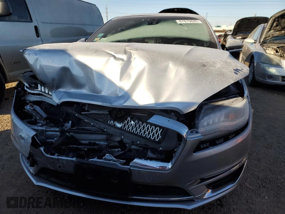 2020 Lincoln MKZ Reserve with VIN 3LN6L5F96LR623000, listed as a Copart auction lot 87679685 with 20,476 mi miles and Salvage Title. Bid and sale history available at DreamBid. Image 5.