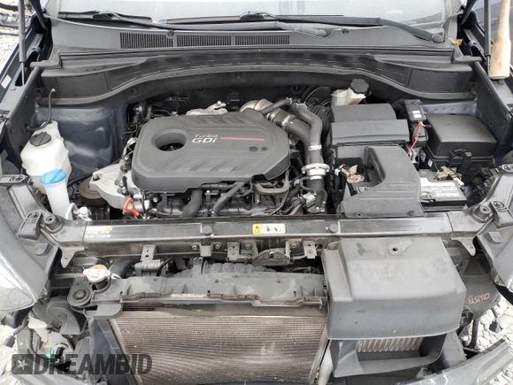 2017 Hyundai Santa Fe Sport 2.0T with VIN 5XYZU3LA4HG380905, listed as a Copart auction lot 78674694 with 93,434 mi miles and Salvage Title. Bid and sale history available at carsss.com. Image 12.