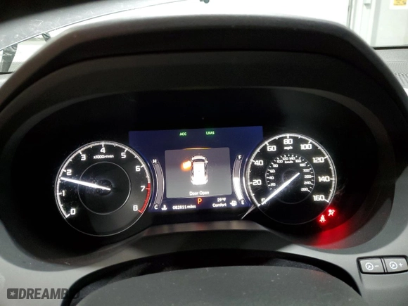 2019 Acura RDX w/Technology Pkg with VIN 5J8TC2H56KL013919, listed as a Copart auction lot 83765194 with 82,811 mi miles and Salvage Title. Bid and sale history available at carsss.com. Image 9.