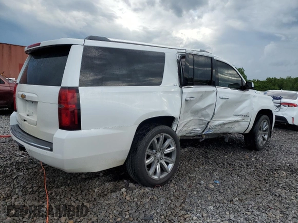 2016 Chevrolet Suburban LTZ with VIN 1GNSCJKC6GR443103, listed as a Copart auction lot 56418475 with 195,139 mi miles and Salvage title. Bid and sale history available at DreamBid. Image 3.