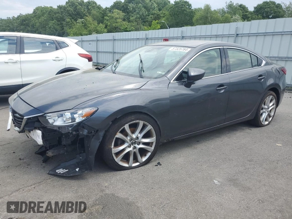 2014 Mazda Mazda6 i Touring with VIN JM1GJ1T51E1106029, listed as a Copart auction lot 57325764 with 169,788 mi miles and Clean Title. Bid and sale history available at carsss.com. Image 1.