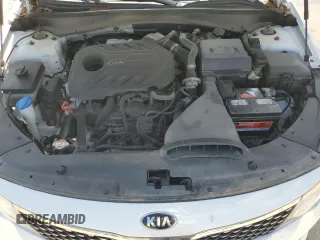 2018 Kia Optima SX with VIN 5XXGW4L21JG232074, listed as a Copart auction lot 63069175 with 53,982 mi miles and Salvage title. Bid and sale history available at DreamBid. Image 11.