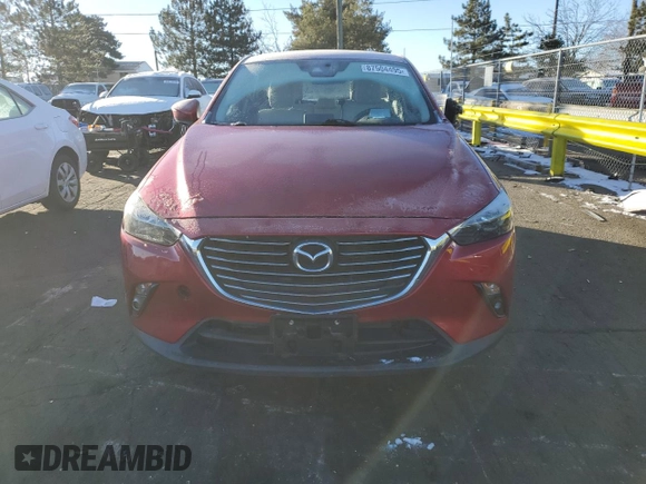 2018 Mazda CX-3 Grand Touring z VIN JM1DKFD75J0319224, wystawiony jako Copart lot #87504495 z przebiegiem 47 466 mil mil oraz Szkody całkowita. Historia ofert i sprzedaży dostępna na DreamBid. Obrazek 5.