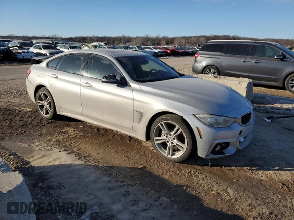 2016 BMW 4 Series 428i xDrive with VIN WBA4C9C58GG136976, listed as a Copart auction lot 89408475 with 66,593 mi miles and Salvage Title. Bid and sale history available at DreamBid. Image 4.