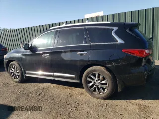 2013 Infiniti JX35 with VIN 5N1AL0MM1DC317827, listed as a Copart auction lot 54539185 with 256,226 mi miles and Clean Title. Bid and sale history available at carsss.com. Image 2.